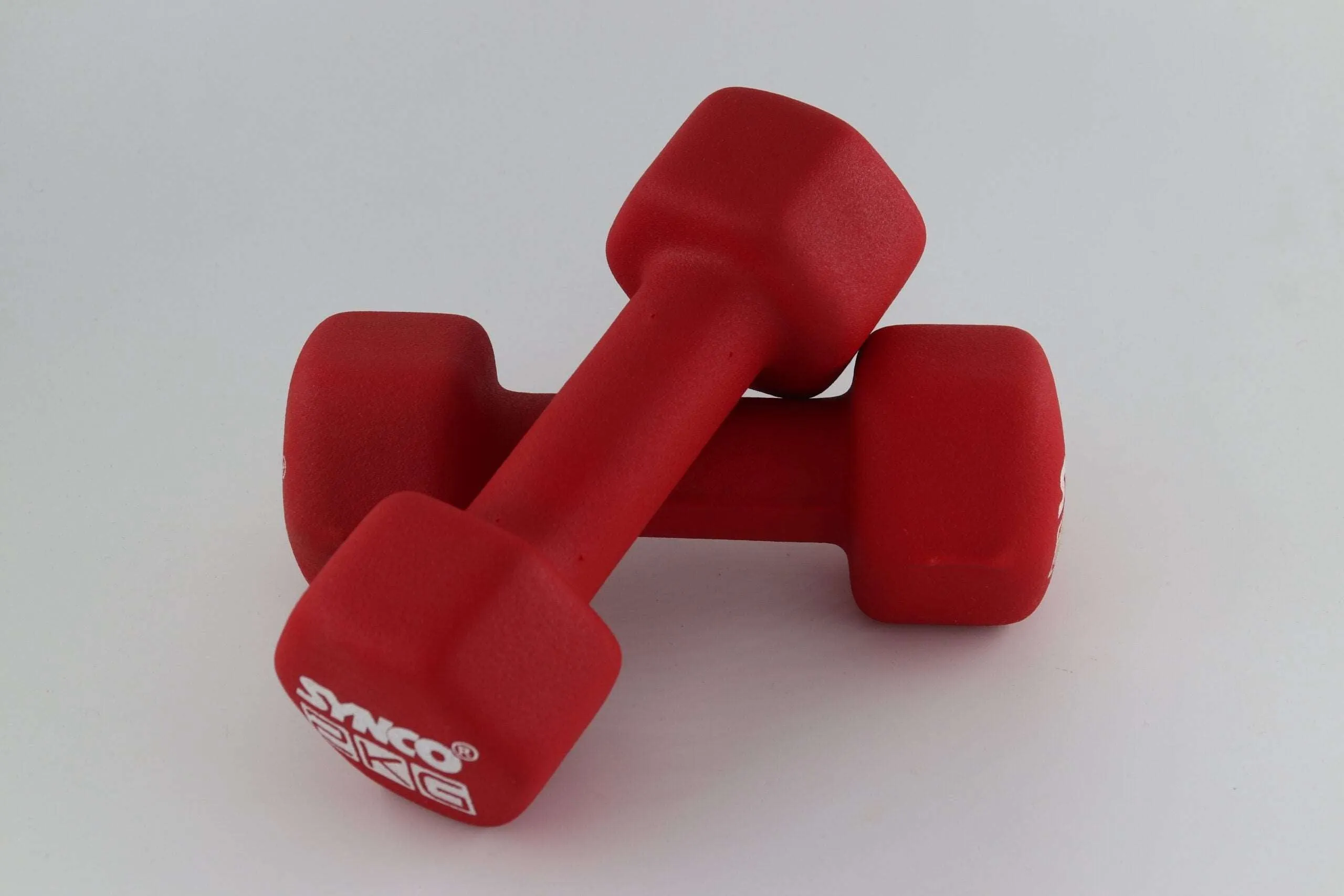 Synco Red Dumbbell Pair (2 x 2 KG)