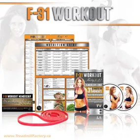 The F31 Workout - Thirty1x10 DVD Package with F31 Band