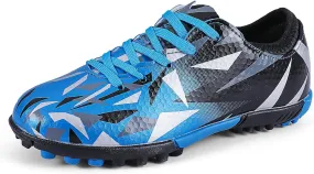 Turf Soccer Cleats Little Kids Big Kids Indoor TF Soccer Shoes Outdoor for Boys Girls