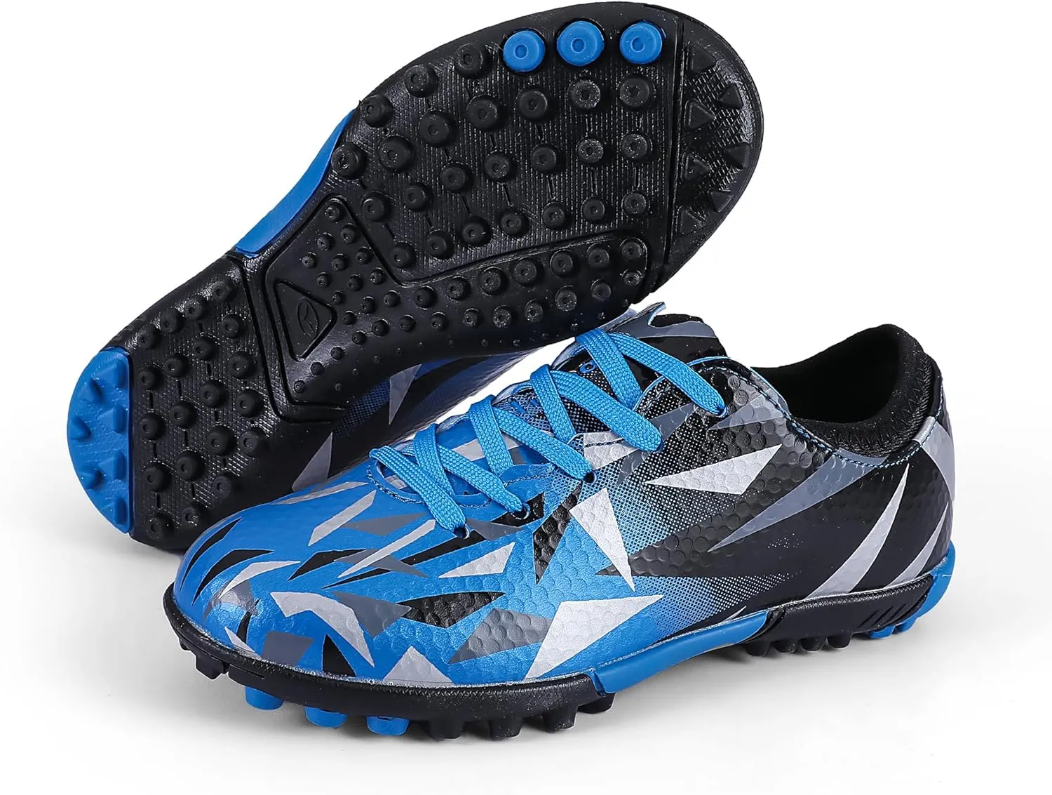 Turf Soccer Cleats Little Kids Big Kids Indoor TF Soccer Shoes Outdoor for Boys Girls