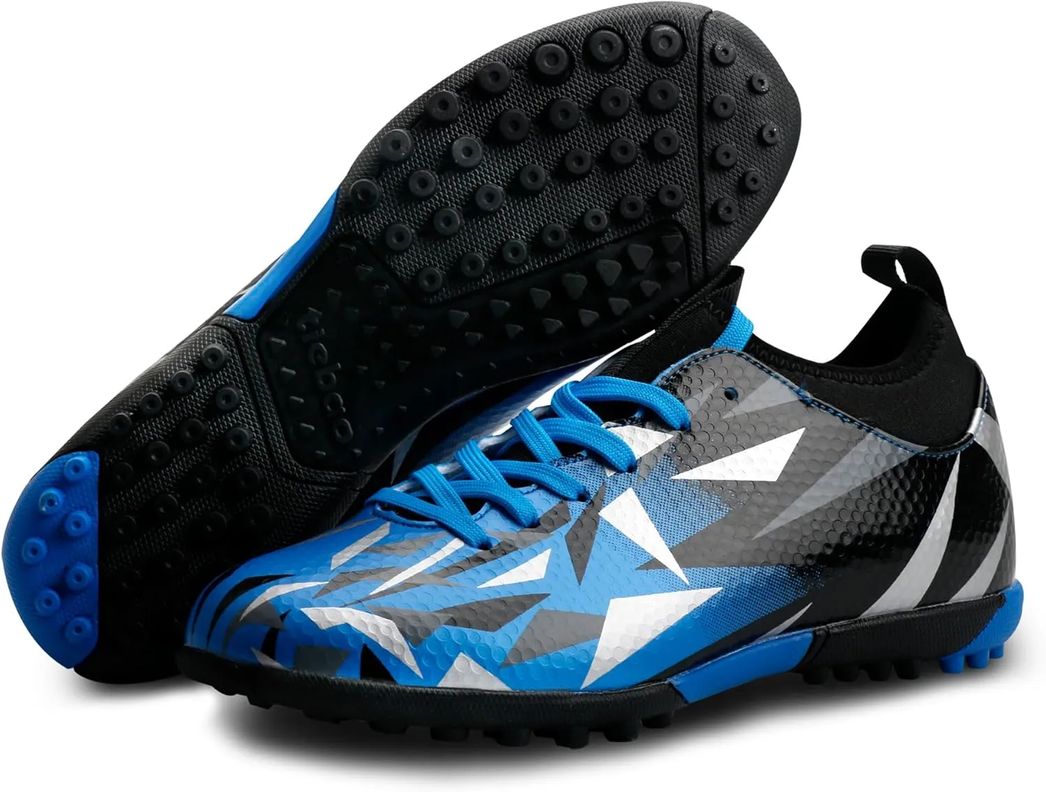 Turf Soccer Cleats Little Kids Big Kids Indoor TF Soccer Shoes Outdoor for Boys Girls