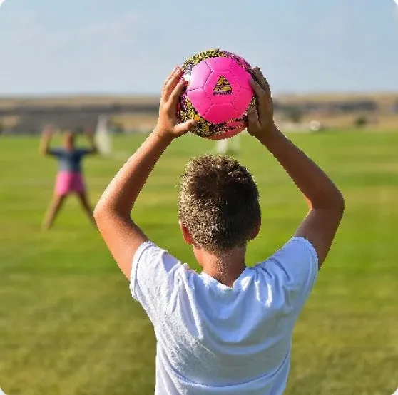 Vizari Toledo Soccer Ball-Pink/Neon Yellow VZBL91792