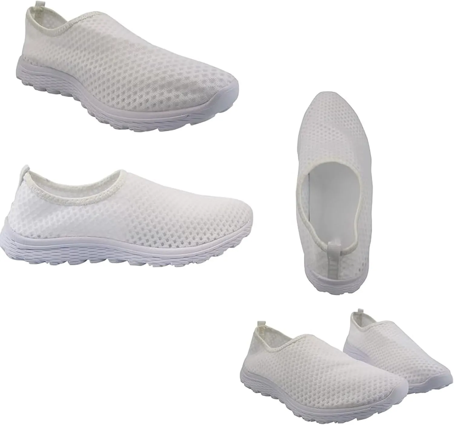 Womens Athletic Water Shoes Lightweight Quick Dry Beach Sneakers Flat Shoes