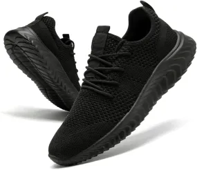 Womens Tennis Shoes Running Shoes - Gym Sneakers Shoes Walking Workout Shoes Non Slip Walking Athletic Slip On Lightweight Breathable Shoes
